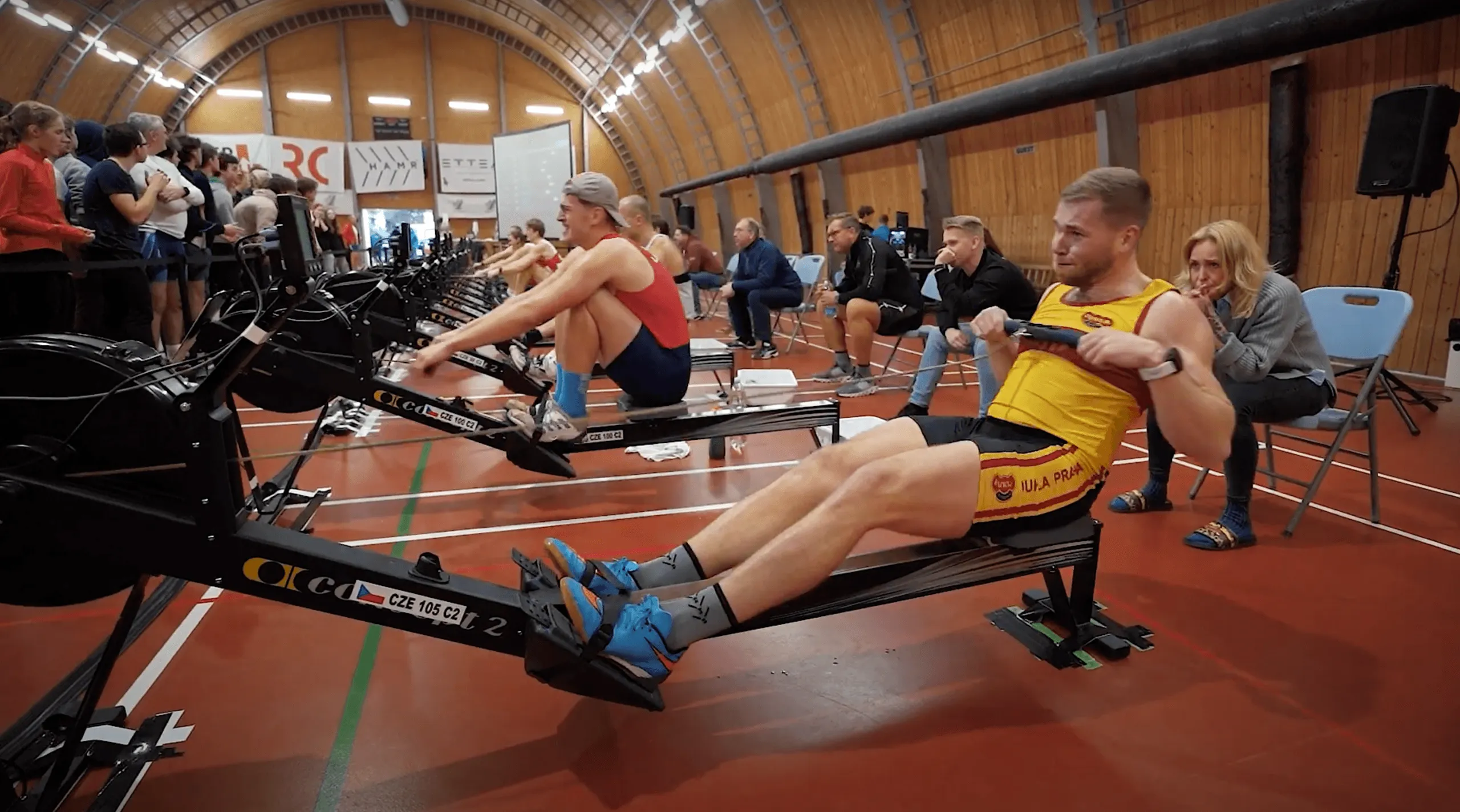III. kolo Poháru ČR v jízdě na veslařském trenažéru 2024 na Hamru