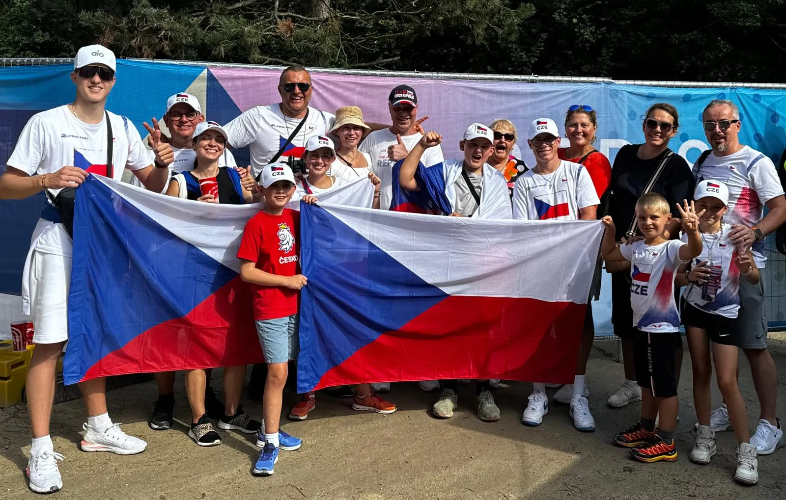 Anička Šantrůčková a její Fun Club Hamr na Olympiádě v Paříži