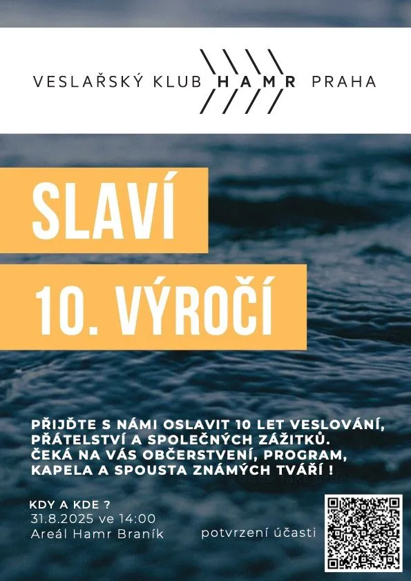 Pozvánka na oslavu výročí 10 let